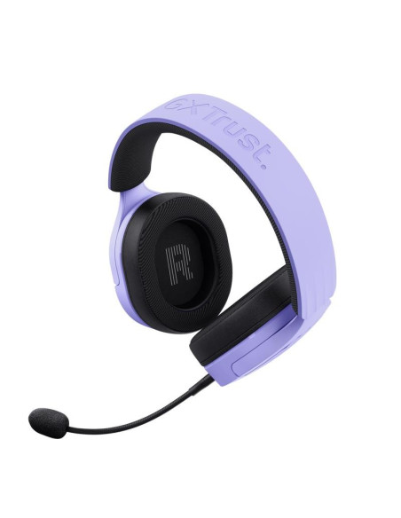 AURICULARES + MICROFONO TRUST GAMING GXT 489P FAYZO HEADSET MULTI PURPLE