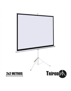 PANTALLA PROYECCION TRIPODE 2 X 2MTR CROMAD