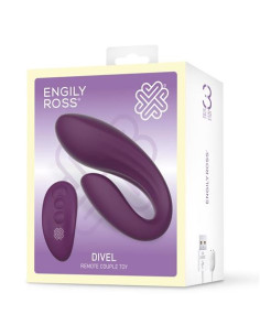 ESTIMULADOR PARA PAREJAS DOS MOTORES CON MANDO ENGILY ROSS DIVEL