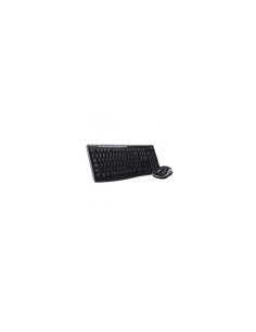 TECLADO Y RATON LOGITECH MK270 EN INGLES INALAMBRICO NEGRO 920-004523