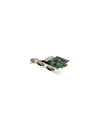StarTech.com Tarjeta Serie PCI Express de 2 Puertos DB9 RS232 con