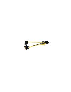 StarTech.com Cable de Alimentación Adaptador SATA a Conector PCIe 8