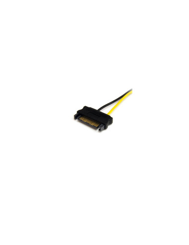 StarTech.com Cable de Alimentación Adaptador SATA a Conector PCIe 8
