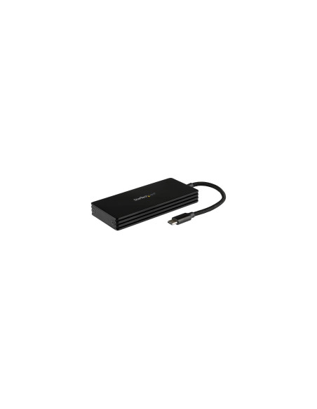 StarTech.com Caja USB 3.1 10Gbps USB-C para SSD M.2 SATA - Caja