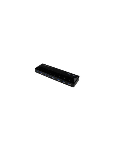 StarTech.com Hub Concentrador USB 3.0 de 10 Puertos - Ladrón con