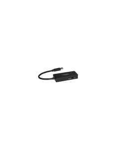 StarTech.com Hub Concentrador USB 3.1 de 4 Puertos - Mini Ladrón USB 2