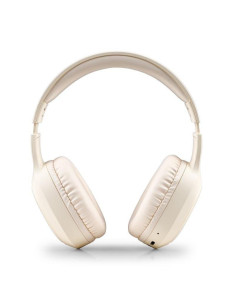AURICULARES NGS ARTICA TEMPEST WIRELESS BLUETOOTH/MICROFONO/JACK BEIGE 2