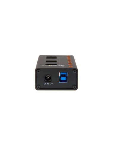 StarTech.com Concentrador USB 3.1 de 7 Puertos con Caja de Metal -