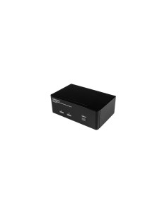 StarTech.com Switch Conmutador KVM de 2 Puertos DisplayPort - 4K 60Hz