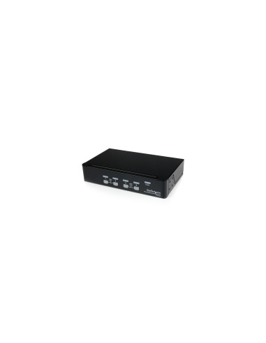 StarTech.com Conmutador Switch Profesional KVM 4 Puertos VÍ­deo VGA -
