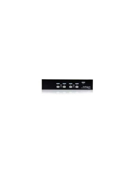 StarTech.com Conmutador Switch Profesional KVM 4 Puertos VÍ­deo VGA -