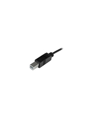 StarTech.com Cable de 2m USB-C a USB B Macho a Macho negro