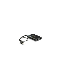 StarTech.com Adaptador Gráfico Externo USB 3.0 a DisplayPort Doble -