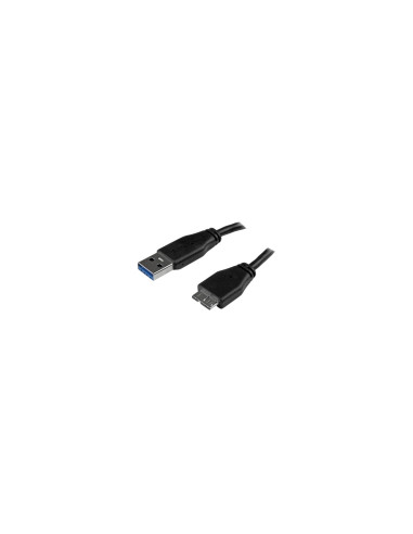 StarTech.com Cable USB 3.1 delgado de 2m Usb A a Micro Usb b macho a
