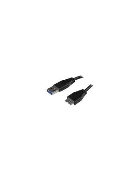 StarTech.com Cable USB 3.1 delgado de 2m Usb A a Micro Usb b macho a