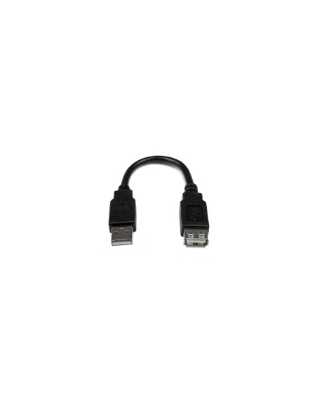 StarTech.com Cable de 0.15m de Extensión Alargador USB 2.0 Tipo-A
