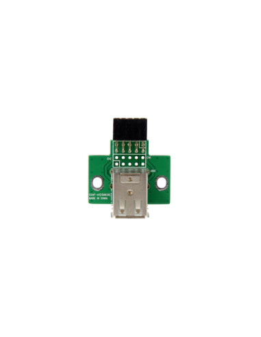 StarTech.com Adaptador Header USB de 2 Puertos para Placa Base -