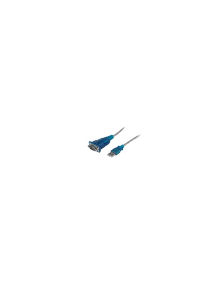 StarTech.com Cable adaptador usb 2.0 a serie RS232 de 1 puerto serial