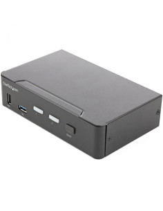 StarTech.com Switch Conmutador KVM de 2 Puertos HDMI 2.0 4K para 1