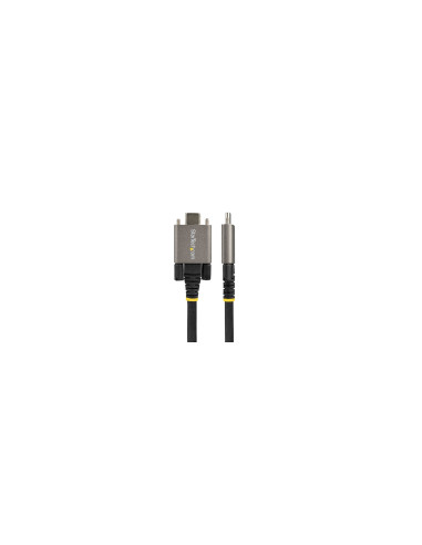 StarTech.com Cable de 1m USB-C con Tornillos Laterales de Fijación -