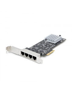 StarTech.com Tarjeta PCI Express de Red Ethernet 4 Puertos NBASE-T
