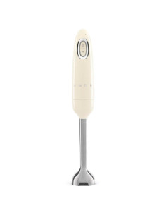 Smeg HBF11CREU licuadora Batidora de inmersión 700 W Crema de color, Acero inoxidable