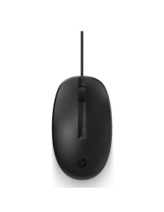 RATON HP 125 USB 1200DPI OPTICO BLACK