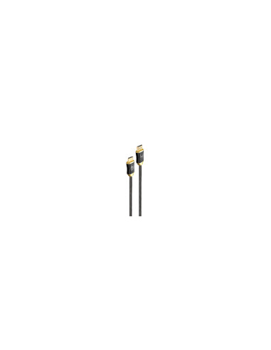 Gembird CCBP-HDMI8K-AOC-5M cable HDMI HDMI tipo A (Estándar) Negro, Oro