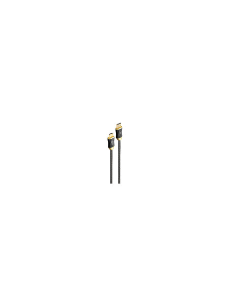 Gembird CCBP-HDMI8K-AOC-5M cable HDMI HDMI tipo A (Estándar) Negro, Oro