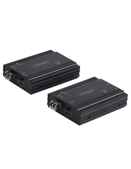 StarTech.com Extensor KVM HDMI de 4K por Fibra - Alargador de Consola