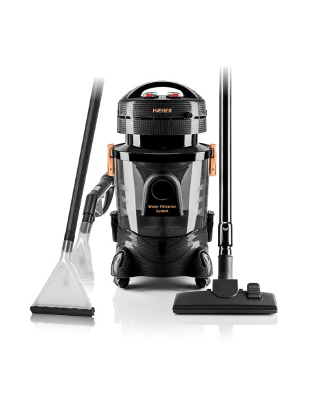 Haeger VC-12W.045A aspiradora 7 L Aspiradora de tambor Seca y húmeda 1400 W