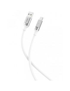 CABLE NB251 CARGA RAPIDA USB - TIPO C | 6A | 1 METRO | BLANCO XO