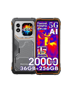 SMARTPHONE BLACKVIEW XPLORE 1 PRO 5G 12GB RAM 256GB ROM CÁMARA TÉRMICA 20.000MAH NEGRO