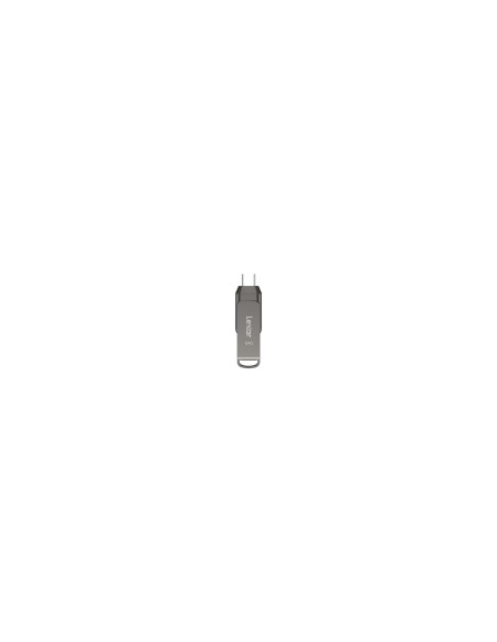 Lexar JumpDrive LJDD400064G-BNQNG unidad flash USB 64 GB USB Tipo C 3.2 Gen 1 (3.1 Gen 1) Gris