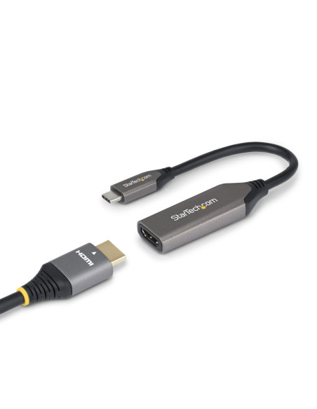 StarTech.com Adaptador USB-C a HDMI - USB Tipo C - 8K60Hz/4K120Hz -
