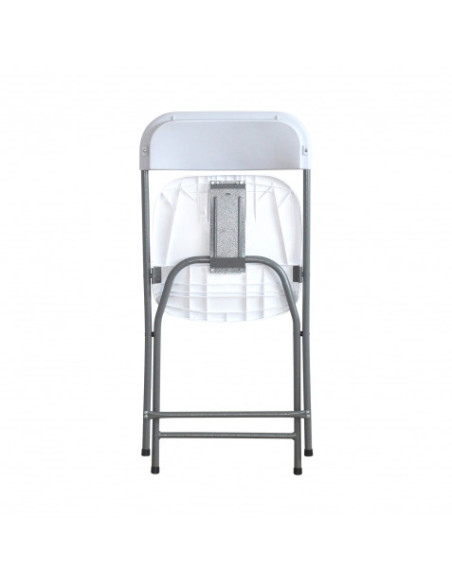 SILLA RESINA PLEGABLE 80X50X45CM BLANCA SUNGARDEN