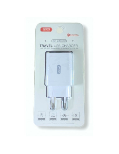 CARGADOR DE CORRIENTE L36 QUICK CHARGE 3.0 XO