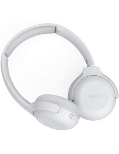 AURICULARES + MICROFONO PHILIPS TAUH202 BLUETOOTH WHITE 2