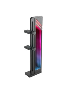 SOPORTE MARS GAMING PARA TARJETA DE VIDEO MAGNETICO RGB BLACK 2