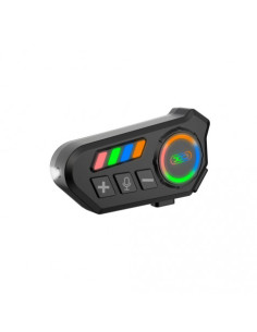 INTERCOMUNICADOR BLUETOOTH PARA CASCO CON RGB BE56 XO
