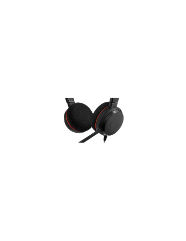 Jabra Evolve 20 MS stereo auriculares diadema USB tipo A Negro