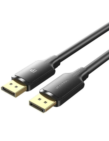 CABLE DISPLAYPORT 1.2 4K VENTION DP/M - DP/M 1M BLACK