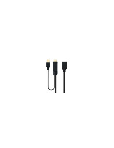 Nanocable Conversor HDMI 2.0 a DisplayPort V1.2 Negro, 20 cm 2