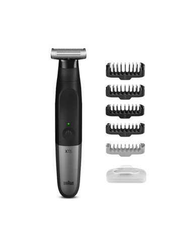 Braun XT5100 cortadora de pelo y maquinilla Negro, Plata