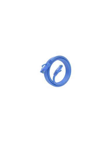 AISENS Cable De Red Latiguillo RJ45 Cat.6 UTP AWG26 CCA, Azul, 2.0 m