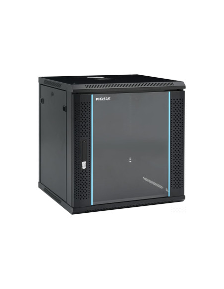 Phasak Rack mural 19" Pro 12U 600x600 Montado - PHO 3112