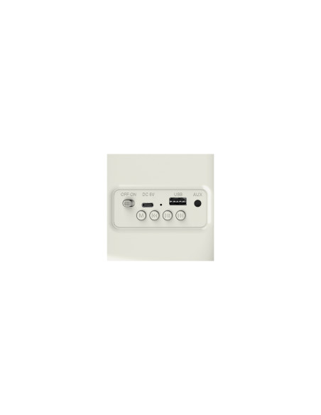 Haeger RB-CRE.003A radio Portátil Analógica Crema de color