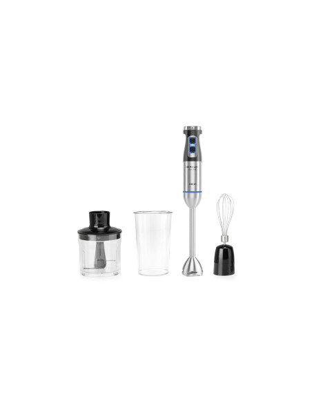 Orbegozo BT 5017 0,9 L Batidora de inmersión 1700 W Acero inoxidable, Negro