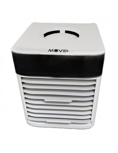 MINI CLIMATIZADOR PORTÁTIL 10W CON LUZ LED 7 COLORES MUVIP