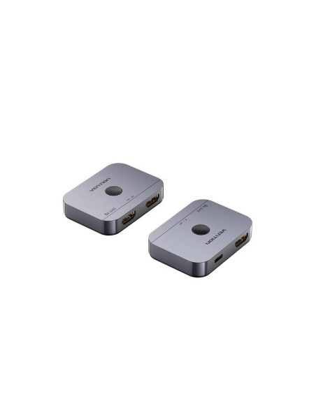 SWITCH/SPLITTER VENTION HDMI 2.1/H - X2HDMI/H USB-C/H BIDIRECCIONAL 8K